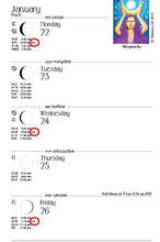 2026 We'Moon Datebook: Moon Calendar & Astrological Planner