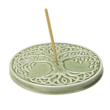 Tree of Life Ceramic Incense Burner