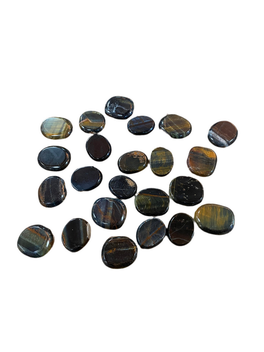 Blue Tiger Eye Medallion (Hawk's Eye)