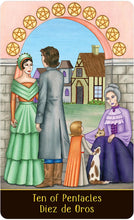 Sortilegium Tarot Deck & Book Set: 78 Bilingual Tarot Cards