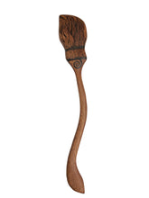 Mahogany Wood Broom Ritual Spoon