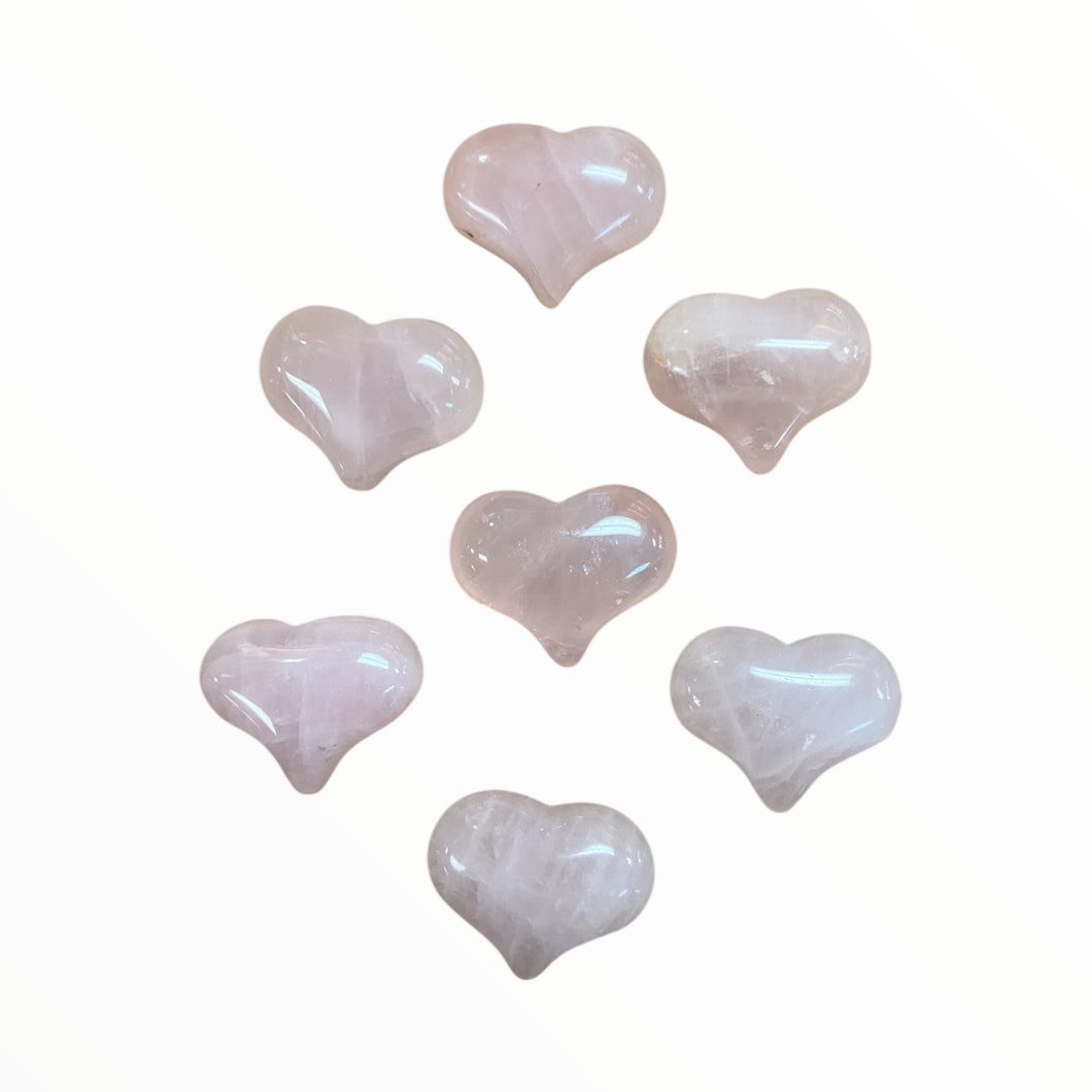 Rose Quartz Heart