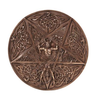 Horned God & Goddess Element Plaque