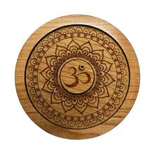 Round Engraved Incense Burner