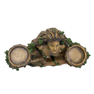 Green Goddess Candle Holder