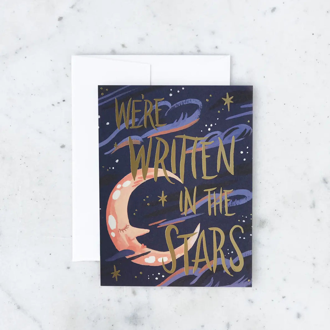 Written in Stars Card