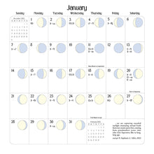 We'Moon On the Wall 2026 | Astrological Moon Phase Calendar