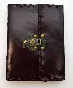 Leather Journal with Snap Lock