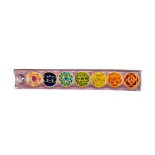 7 Chakra Ceramic Incense Burner
