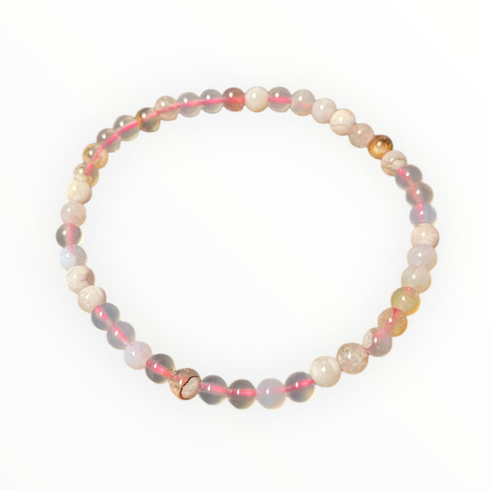 Flower Agate Bracelet
