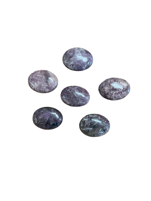 Lepidolite Palm Stone