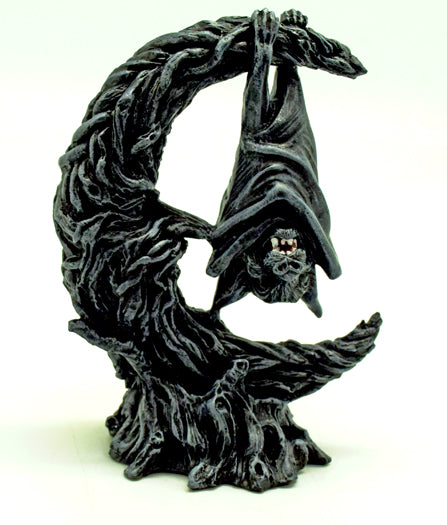 Bat Hanging on the Moon