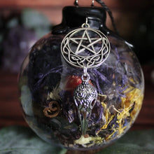 Witch Ball with Stand