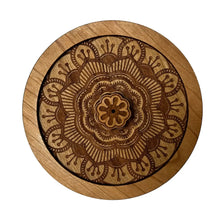 Round Engraved Incense Burner