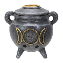 Triple Moon Cauldron Backflow Burner