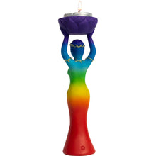 Chakras Goddess Candle Holder