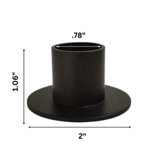 Black Candle Holder