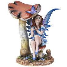 Mushroom Fairy with Butterflies