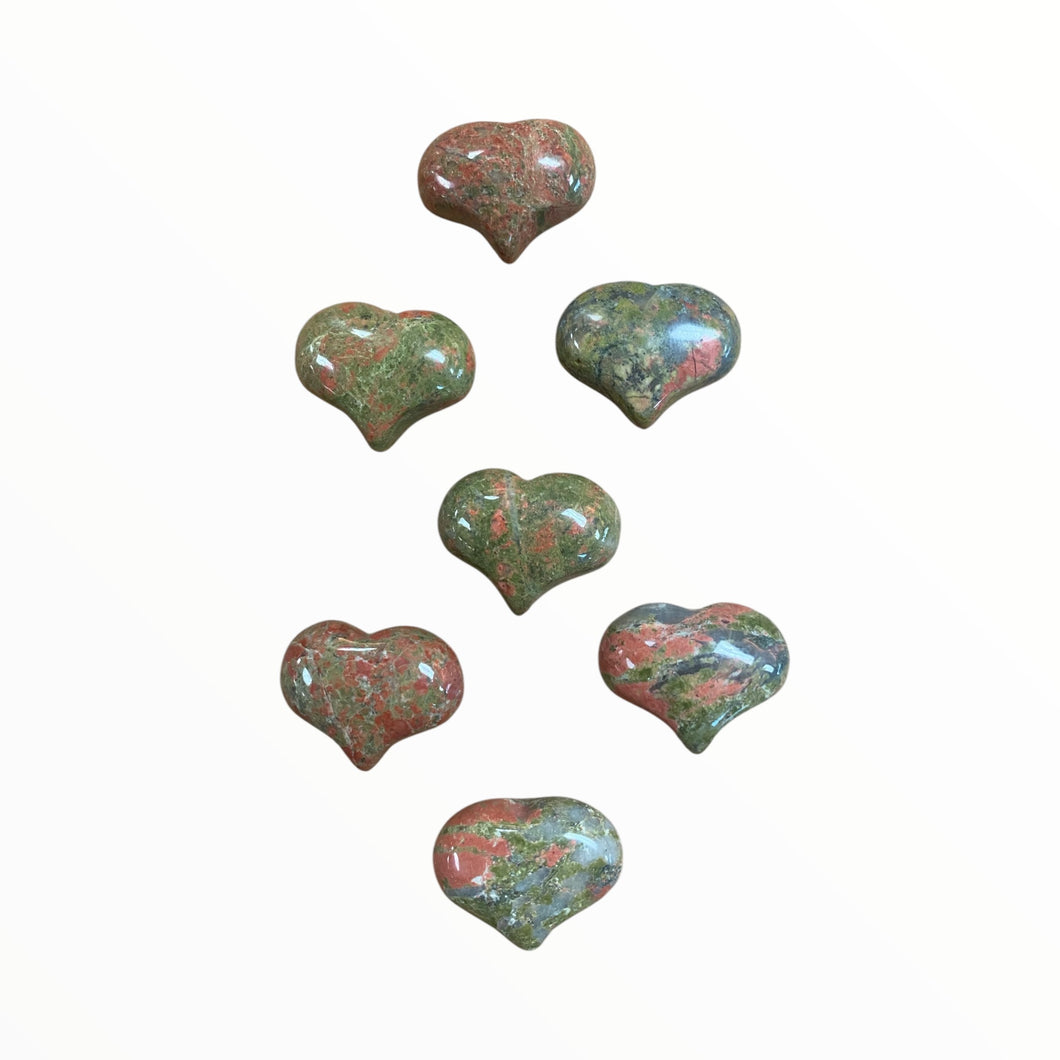 Unakite Heart