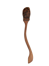 Mahogany Wood Broom Ritual Spoon