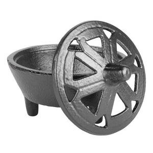 Cauldron with Slotted Top