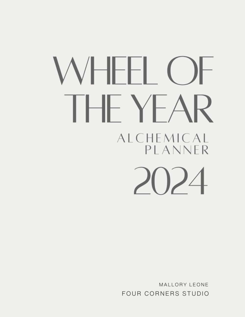 Wheel of the Year Alchemical Planner 2024