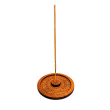 Round Engraved Incense Burner