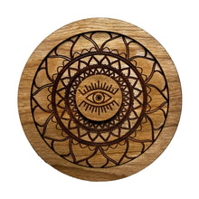 Round Engraved Incense Burner