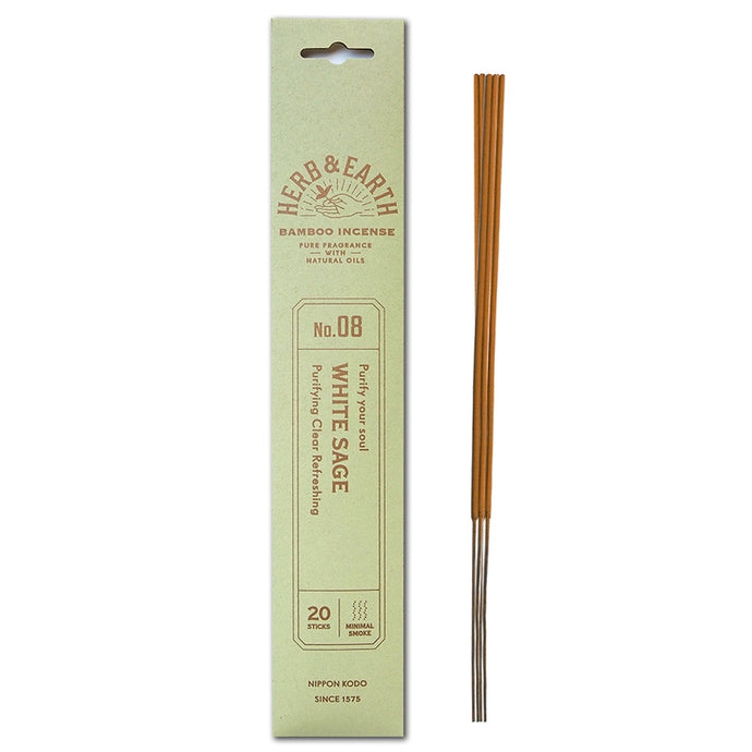 White Sage Bamboo Incense