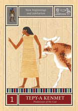 Egyptian Star Oracle: (42 Gilded Cards, 144-page Full-Color Guidebook and Eye of Horus Charm )