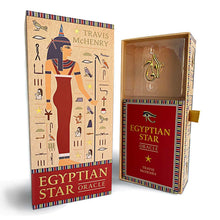 Egyptian Star Oracle: (42 Gilded Cards, 144-page Full-Color Guidebook and Eye of Horus Charm )