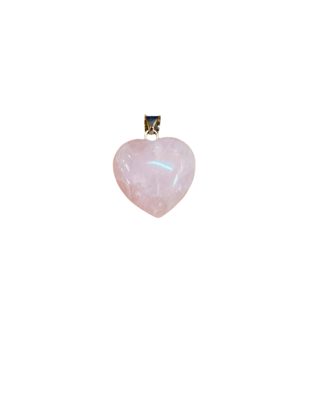 Rose Quartz Heart Pendant