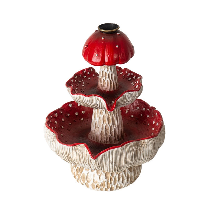 Toadstool Mushroom Backflow Incense Burner