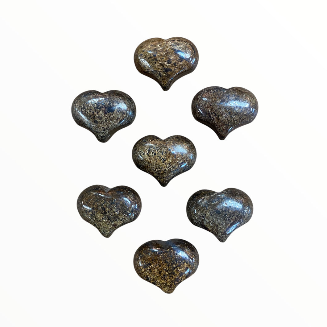 Bronzite Heart