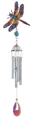 Colorful Dragonfly Wind Chime