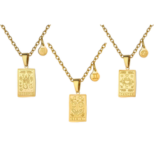 18k Gold Plated Zodiac Necklace