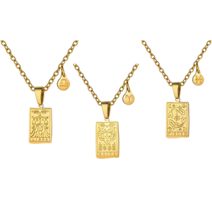 18k Gold Plated Zodiac Necklace