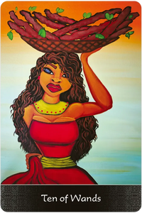 Afro Goddess Tarot Arcanas