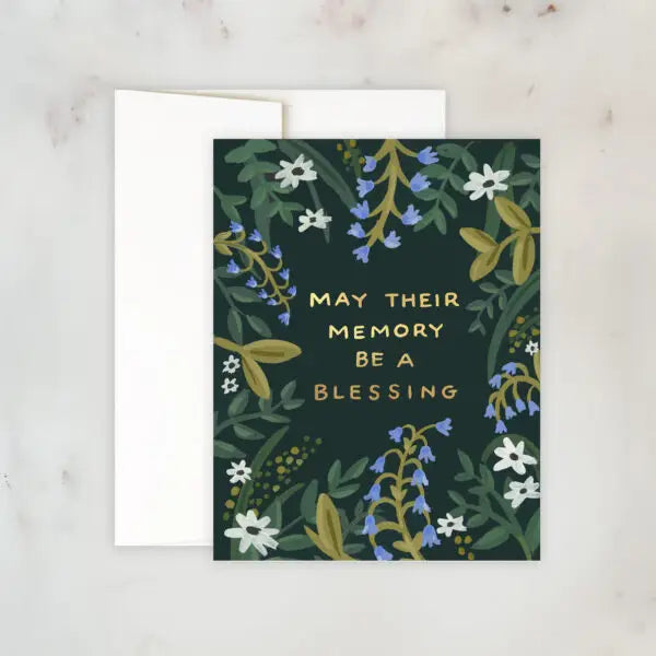 Memory Blessings Card