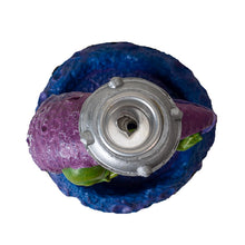 Alien Sitting on the Moon Backflow Incense Burner