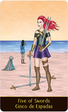 Sortilegium Tarot Deck & Book Set: 78 Bilingual Tarot Cards