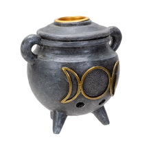 Triple Moon Cauldron Backflow Burner