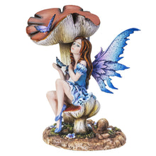 Mushroom Fairy with Butterflies