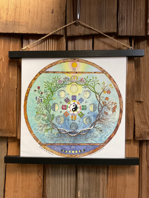 Yin & Yang | Wheel of the Year | Art Prints