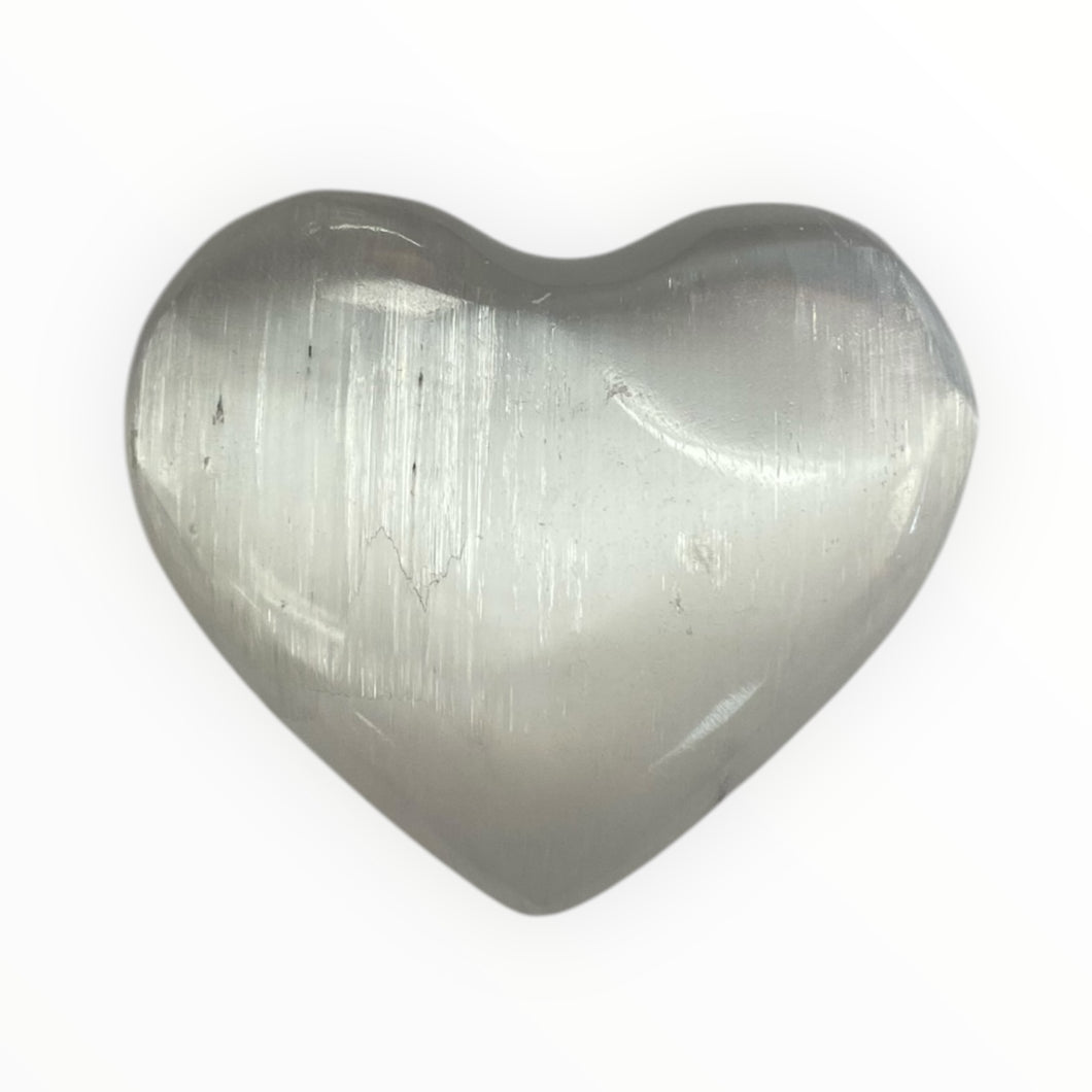 Selenite Heart