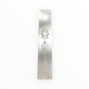 Selenite Engraved Ruler