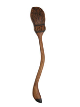 Mahogany Wood Broom Ritual Spoon
