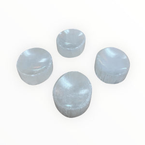 Selenite Worry Stone