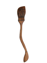 Mahogany Wood Broom Ritual Spoon