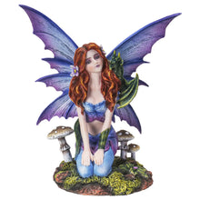 Dream Fairy with Dragon & Mushrooms